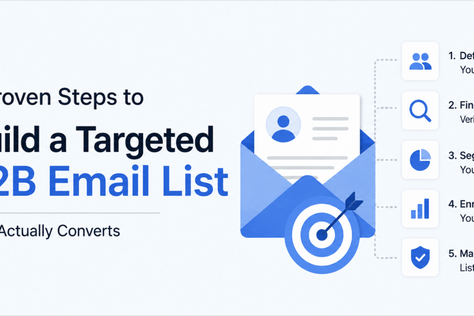 5 Proven Steps to Build a Targeted B2B Email List That Actually Converts