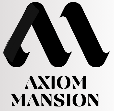 Axiom Mansion logo for UGC ads, video editing and YouTube SEO